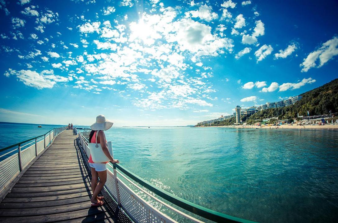 Panorama Marina Fort Beach - Premium Apartments Sea Viev Sveti Vlas Bagian luar foto