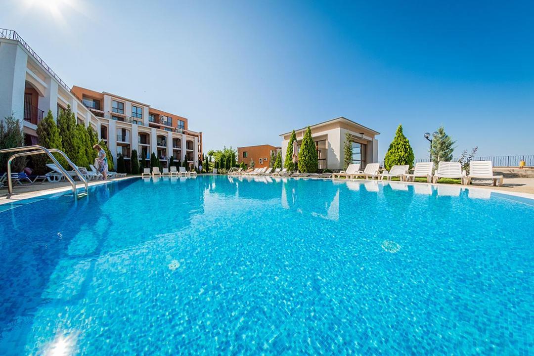 Panorama Marina Fort Beach - Premium Apartments Sea Viev Sveti Vlas Bagian luar foto